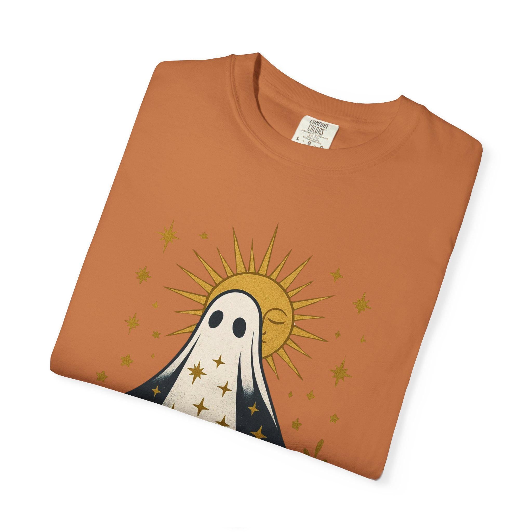 Parody Spooky Ghost Halloween Tee | Unisex Graphic Shirt | Fall Fashion | Trick or Treat Outfit