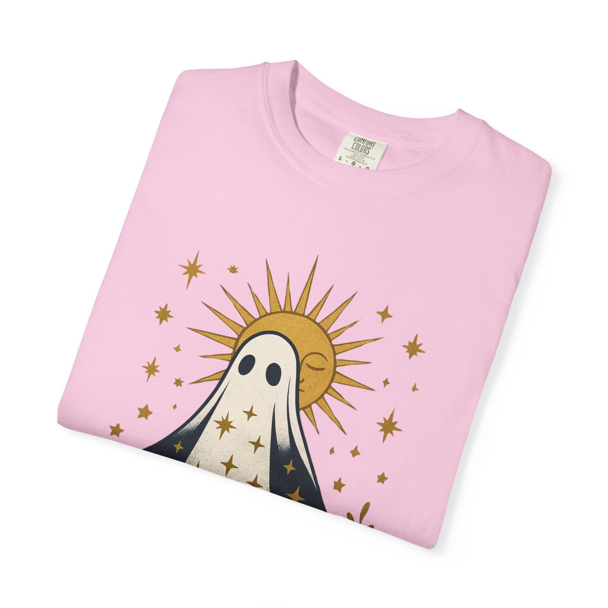 Parody Spooky Ghost Halloween Tee | Unisex Graphic Shirt | Fall Fashion | Trick or Treat Outfit