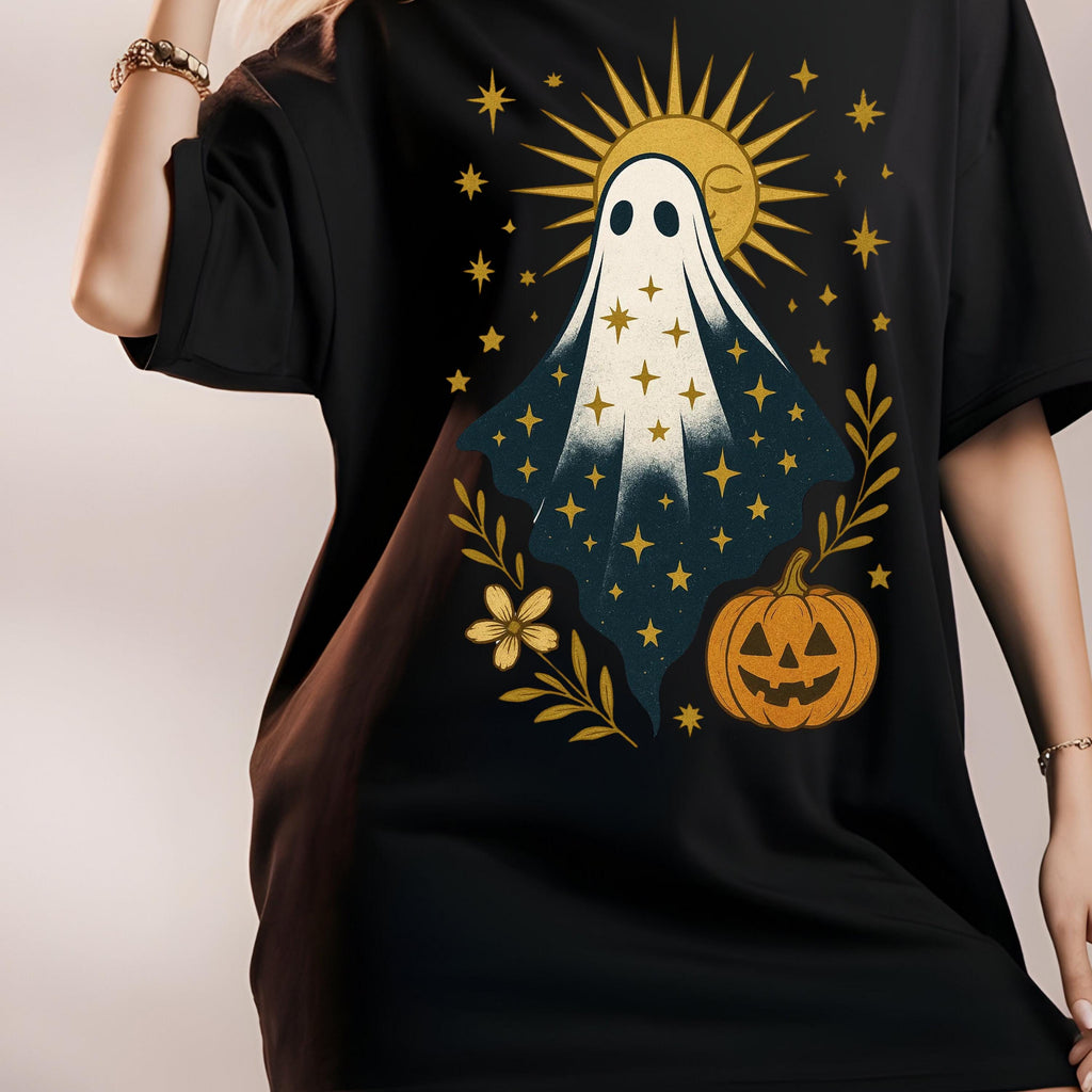 Parody Spooky Ghost Halloween Tee | Unisex Graphic Shirt | Fall Fashion | Trick or Treat Outfit