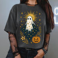 Parody Spooky Ghost Halloween Tee | Unisex Graphic Shirt | Fall Fashion | Trick or Treat Outfit