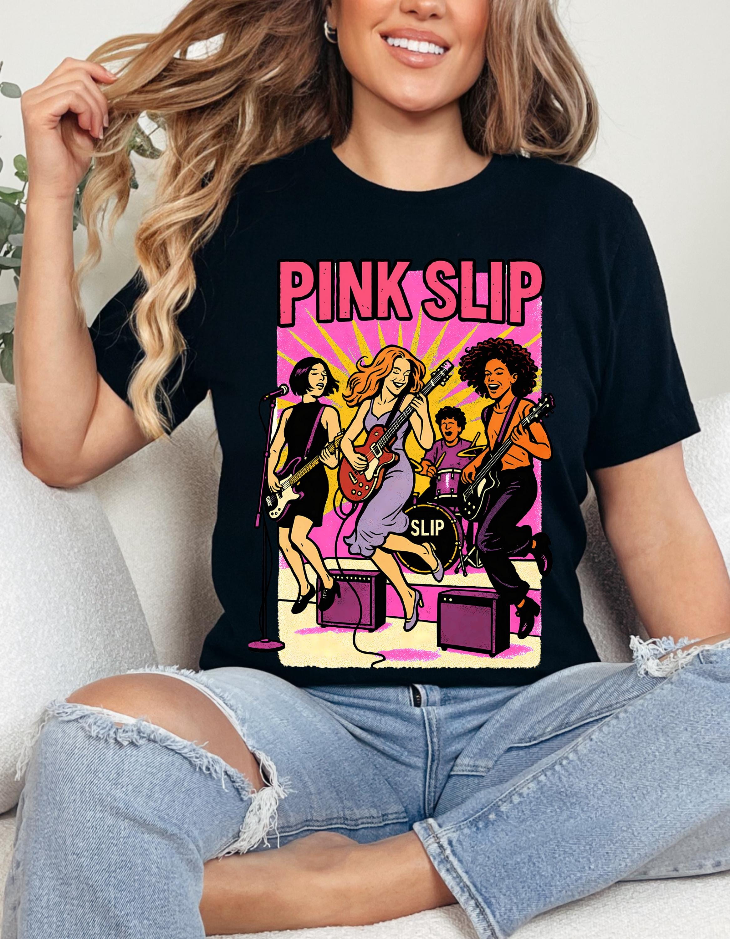Retro Band T-Shirt: Unisex Garment-Dyed Rock Music Tee