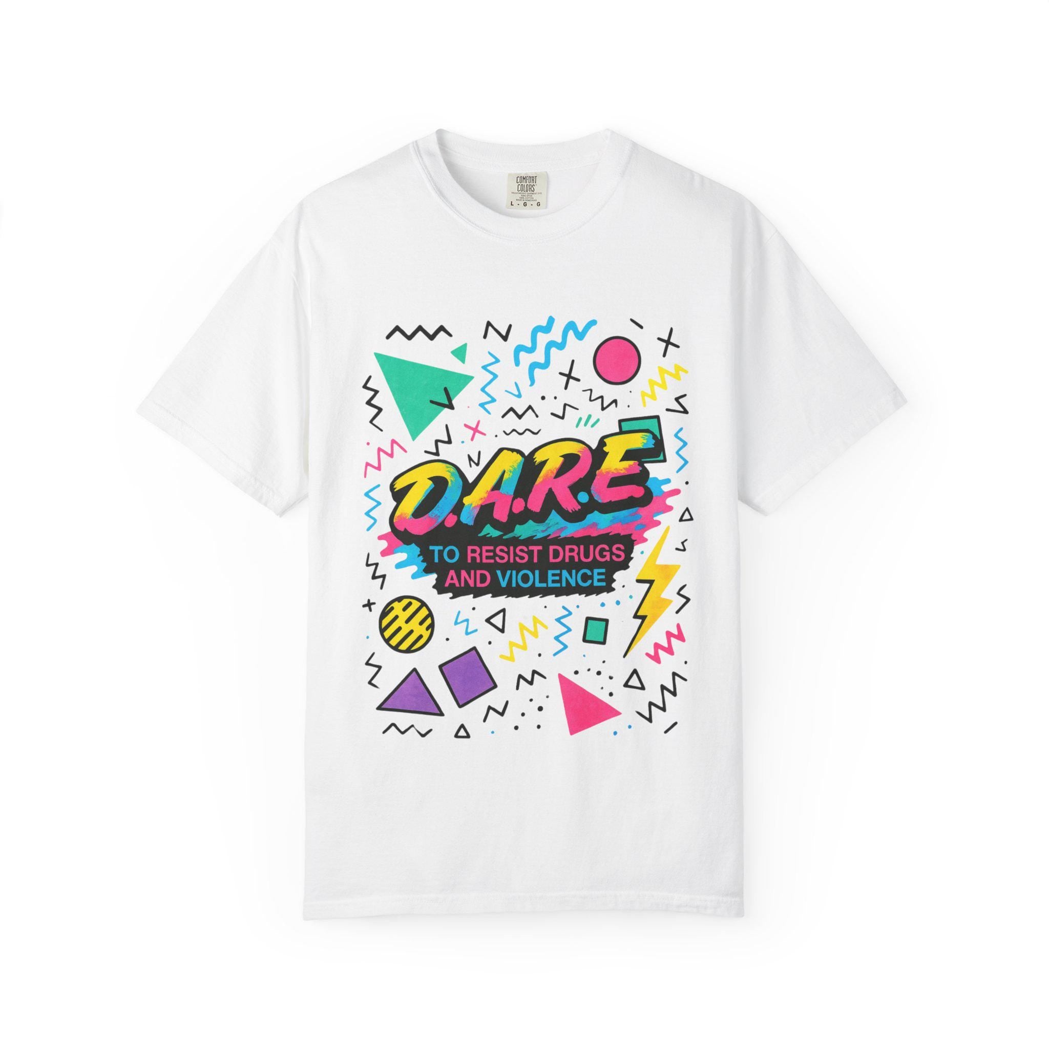 Vintage D.A.R.E. Graphic T-shirt: Retro Unisex Tee