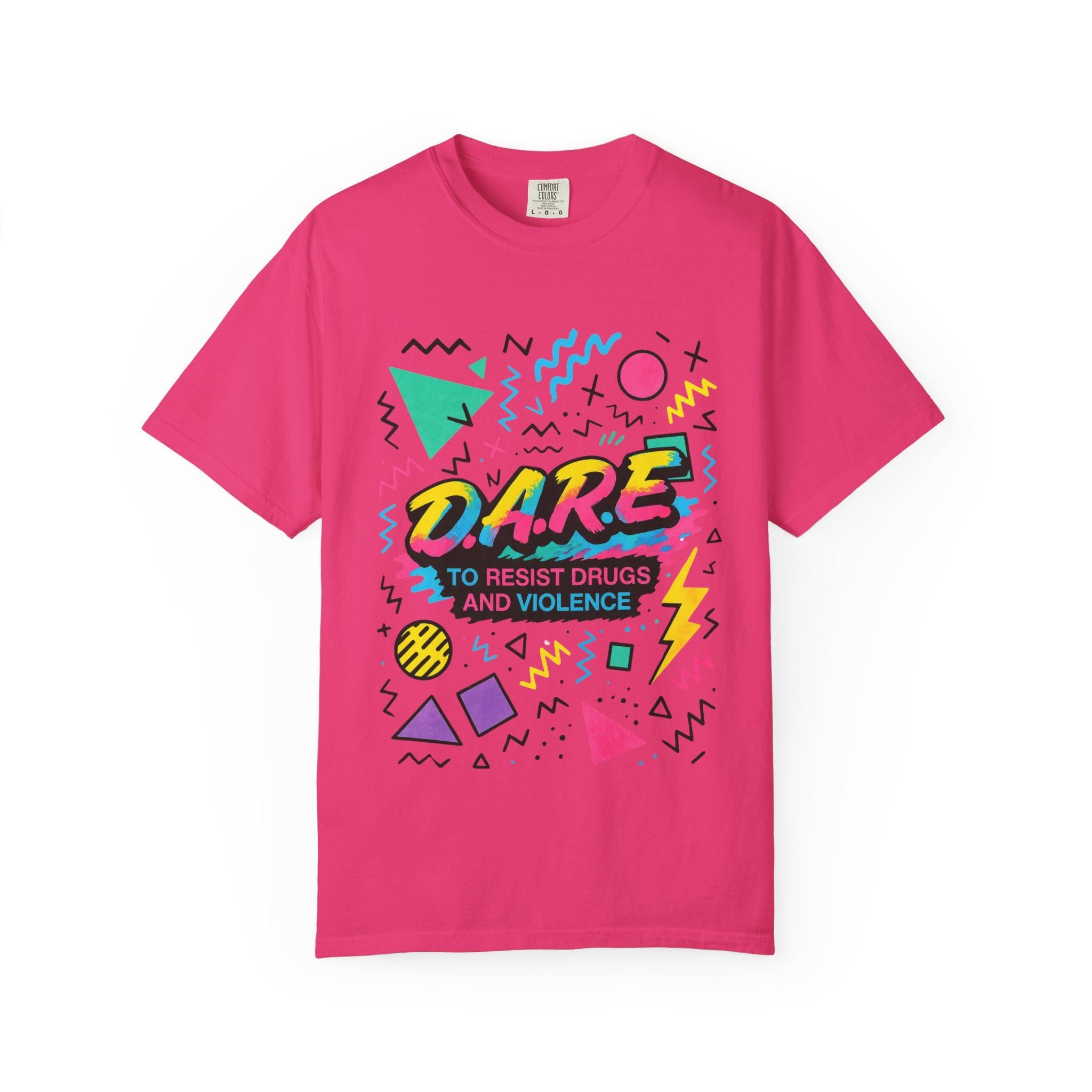 Vintage D.A.R.E. Graphic T-shirt: Retro Unisex Tee