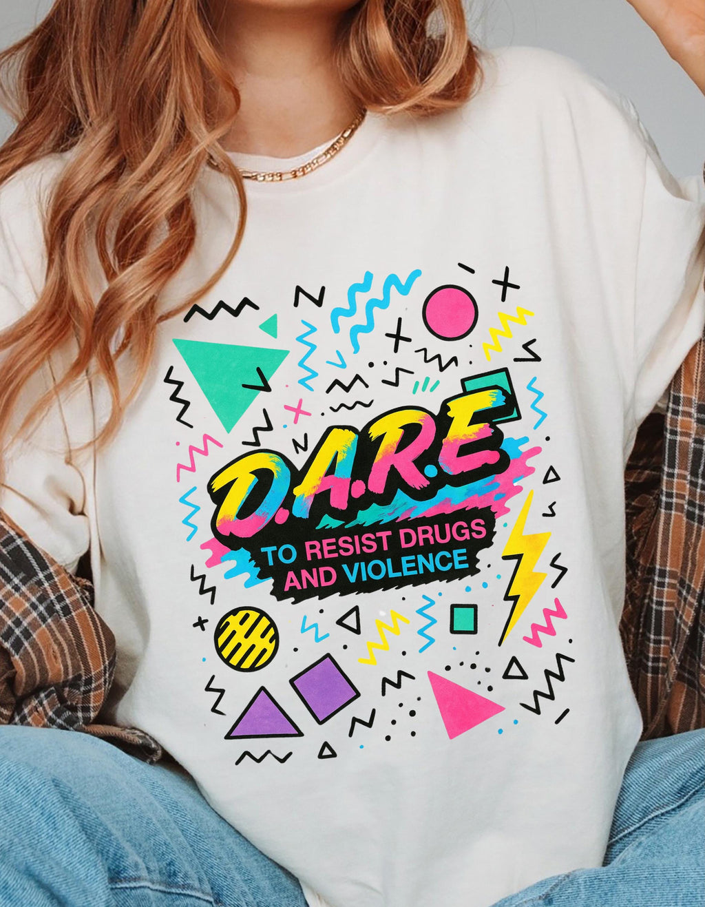 Vintage D.A.R.E. Graphic T-shirt: Retro Unisex Tee