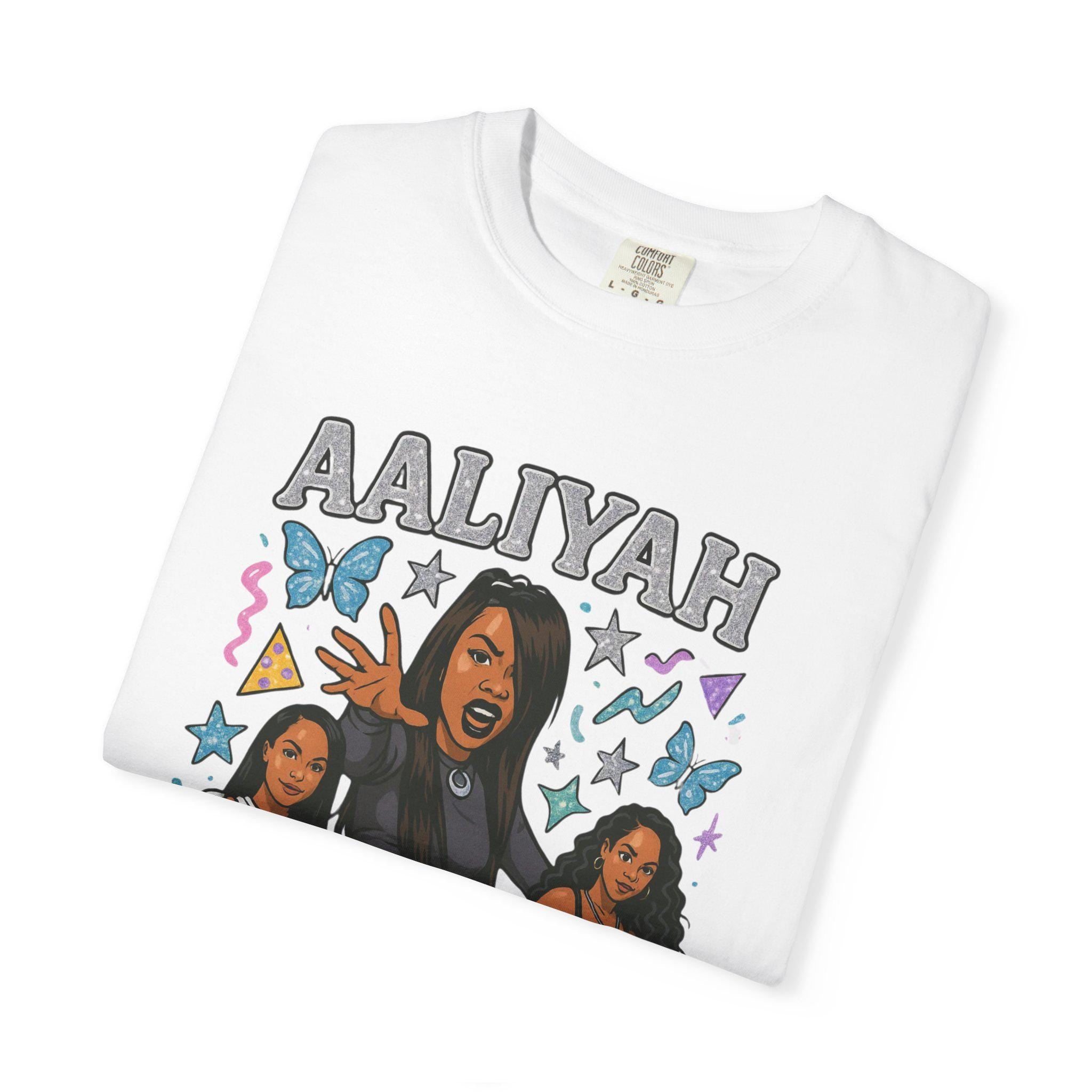 Parody Aaliyah Inspired Retro Graphic Tee | Unisex Streetwear for Music Lovers | Vintage Style Gift