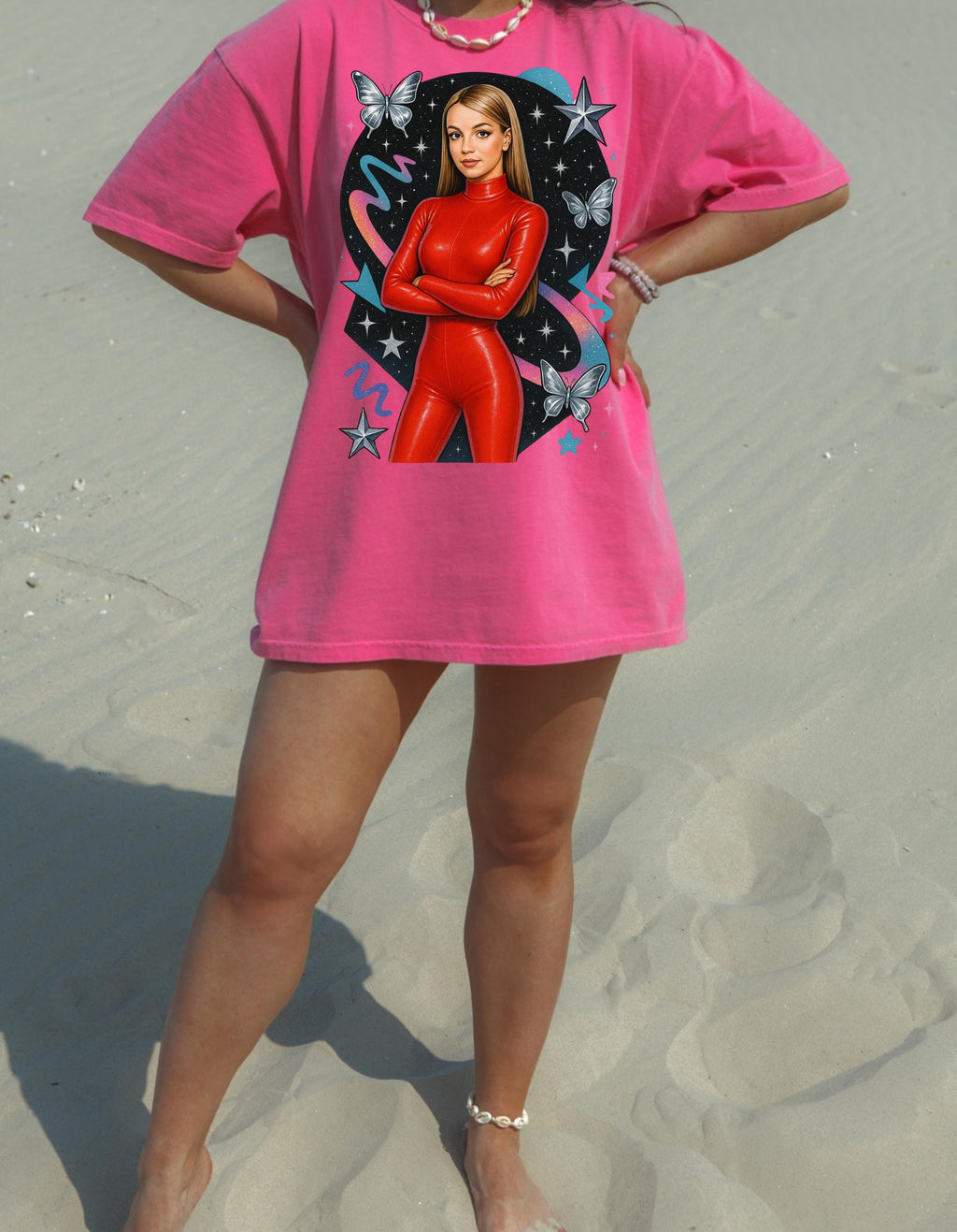 Parody Vibrant Butterfly Graphic Tee: Stylish Unisex Fashion Statement for Casual Outfits & Gifts