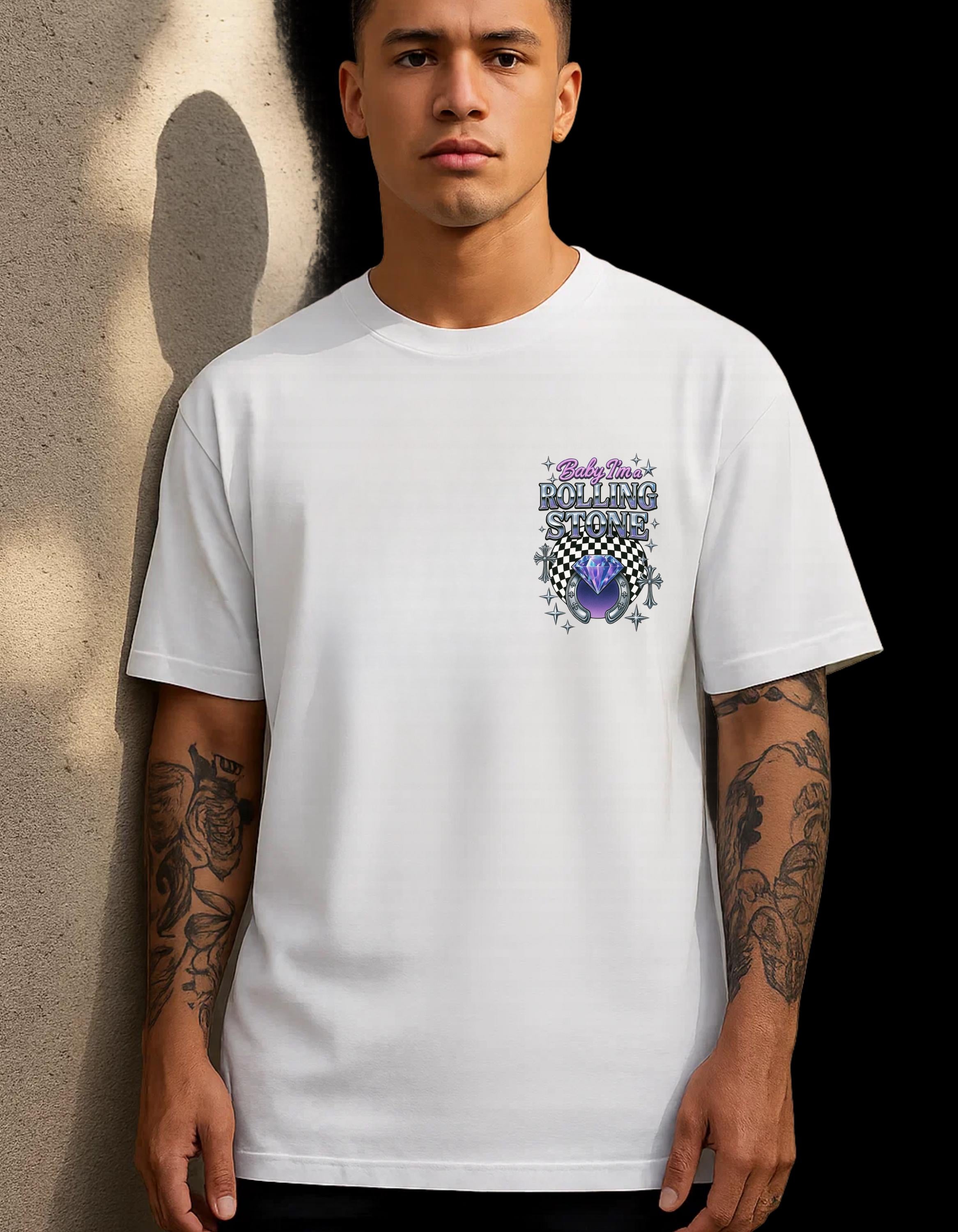 Rolling Stone Graphic T-Shirt: Unisex Softstyle Tee for Music Lovers