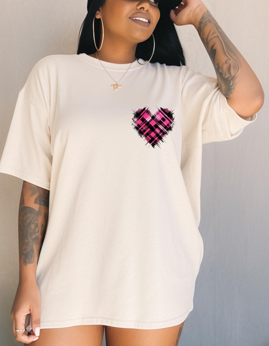 Parody Heart Princess Graphic Tee: Edgy Punk Style Unisex T-Shirt