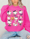 Parody Cat Halloween Sweatshirt: Unisex Spooky Season Comfort