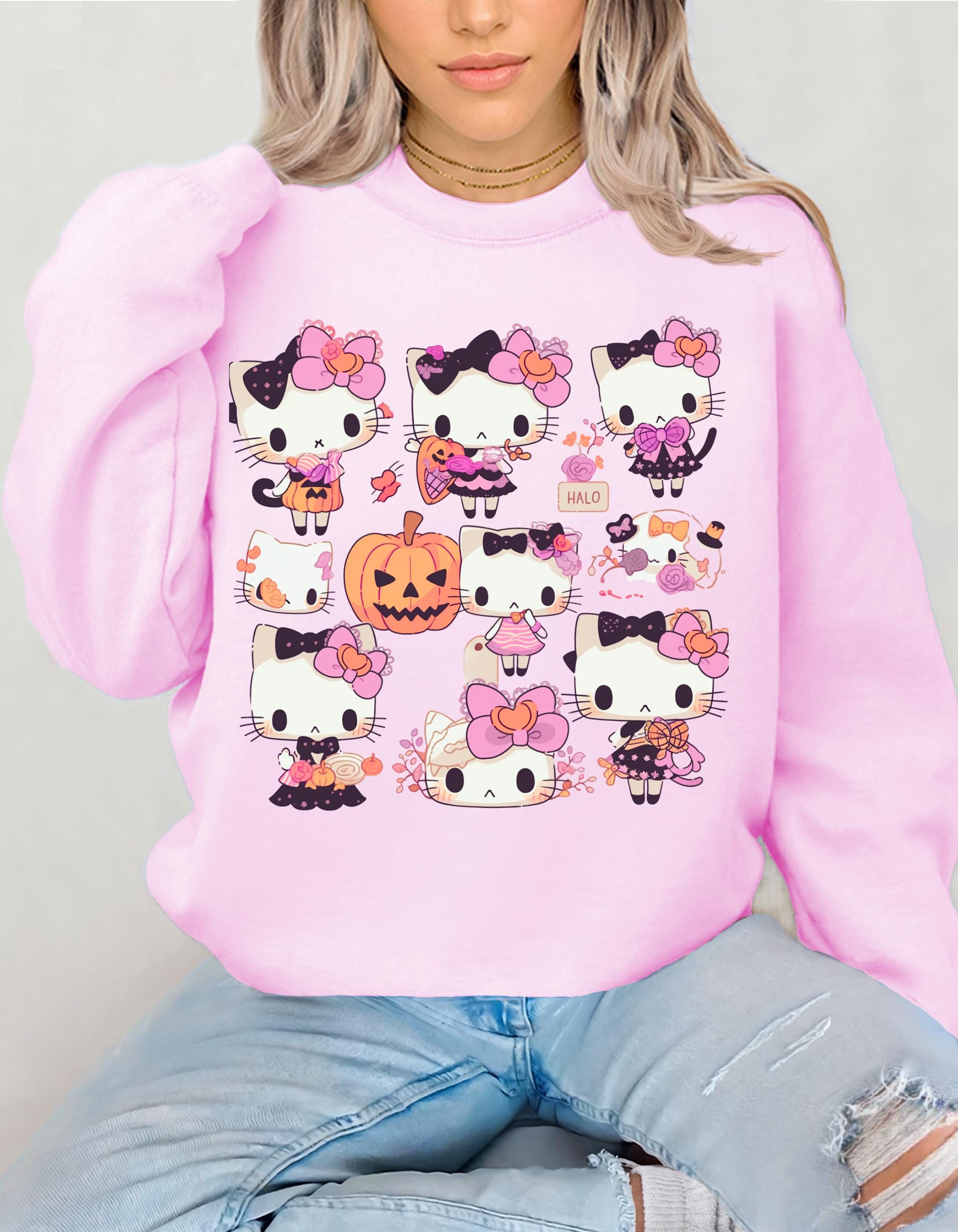 Parody Cat Halloween Sweatshirt: Unisex Spooky Season Comfort