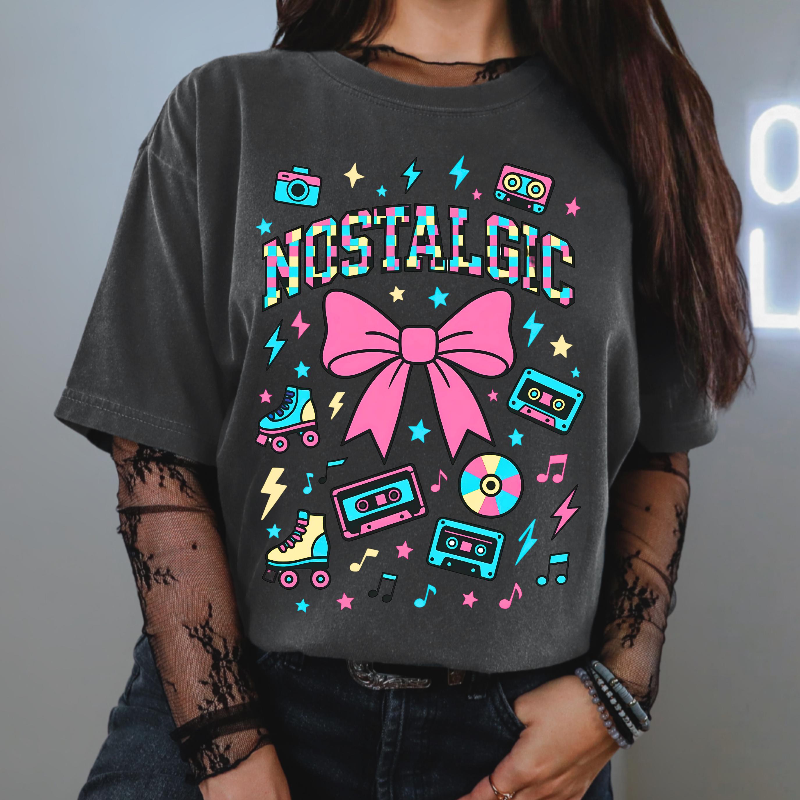 Retro 80s Graphic T-Shirt: Nostalgic Unisex Tee