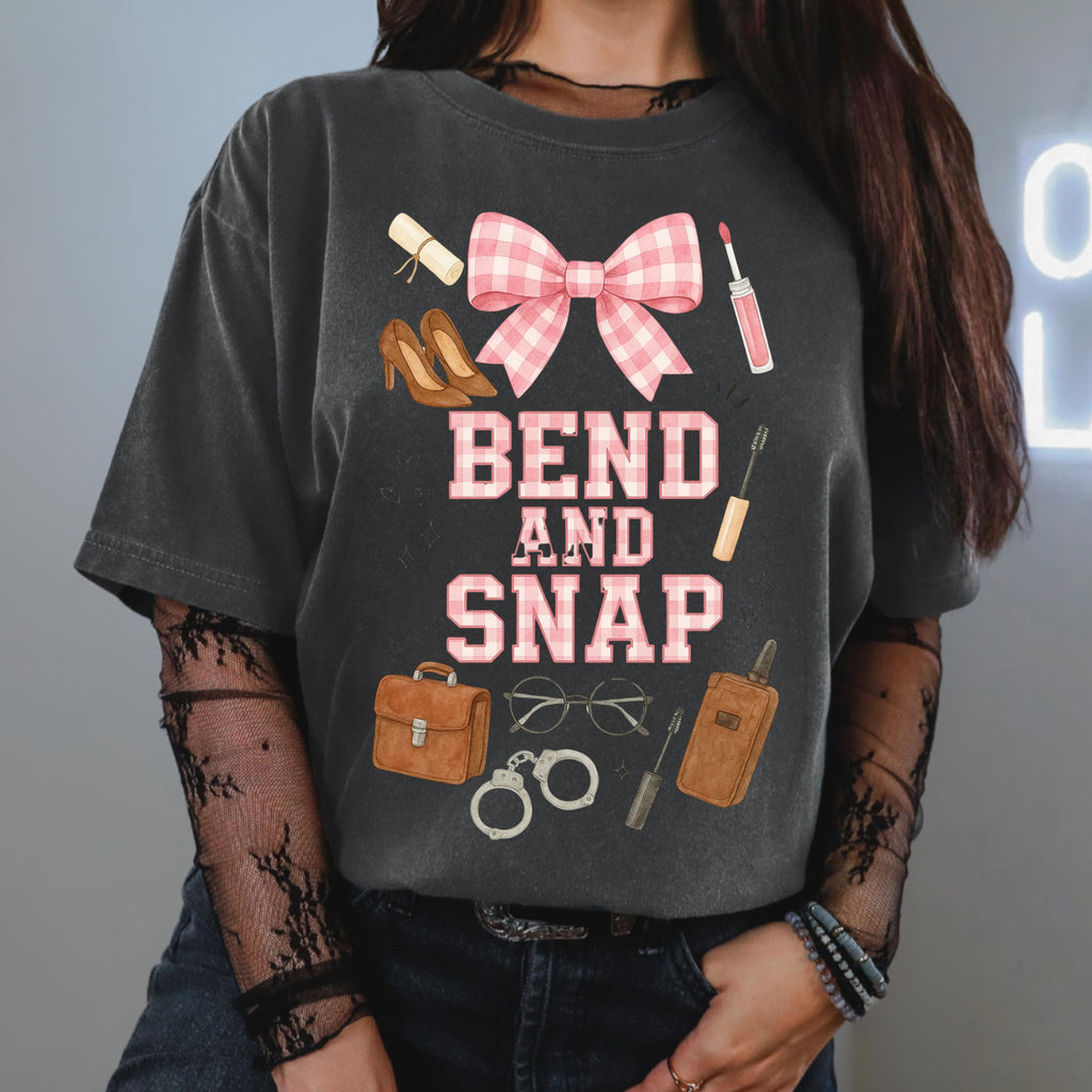 Bend and Snap T-shirt: Garment-Dyed Unisex Tee