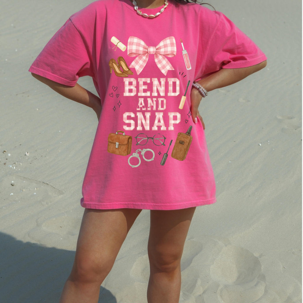 Bend and Snap T-shirt: Garment-Dyed Unisex Tee