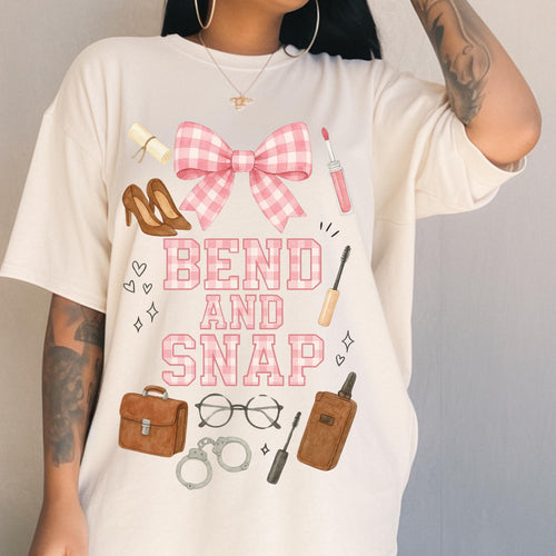 Bend and Snap T-shirt: Garment-Dyed Unisex Tee