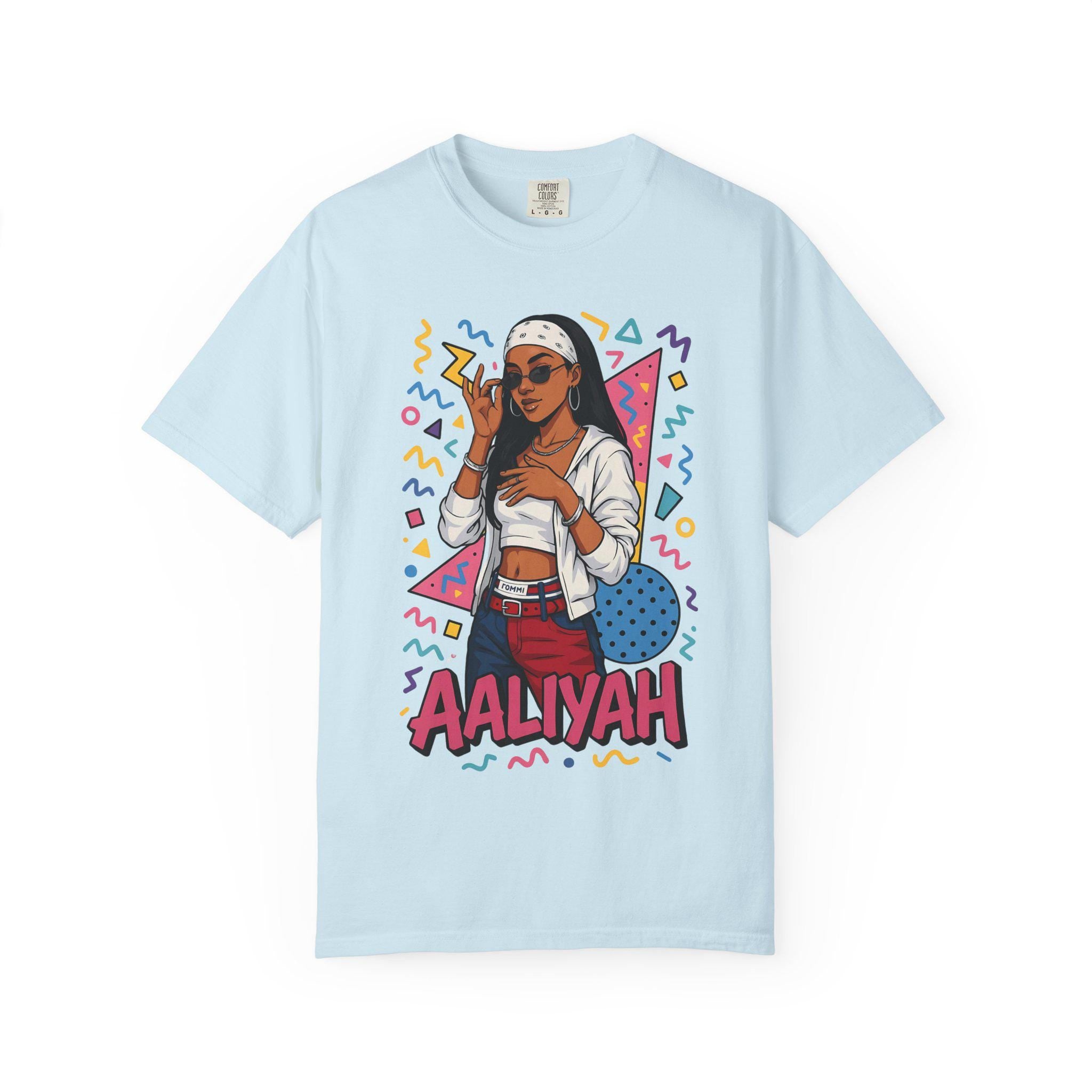 Vintage Aaliyah Graphic Tee: 90s R&B Icon Throwback Shirt, Retro Music Nostalgia Fashion