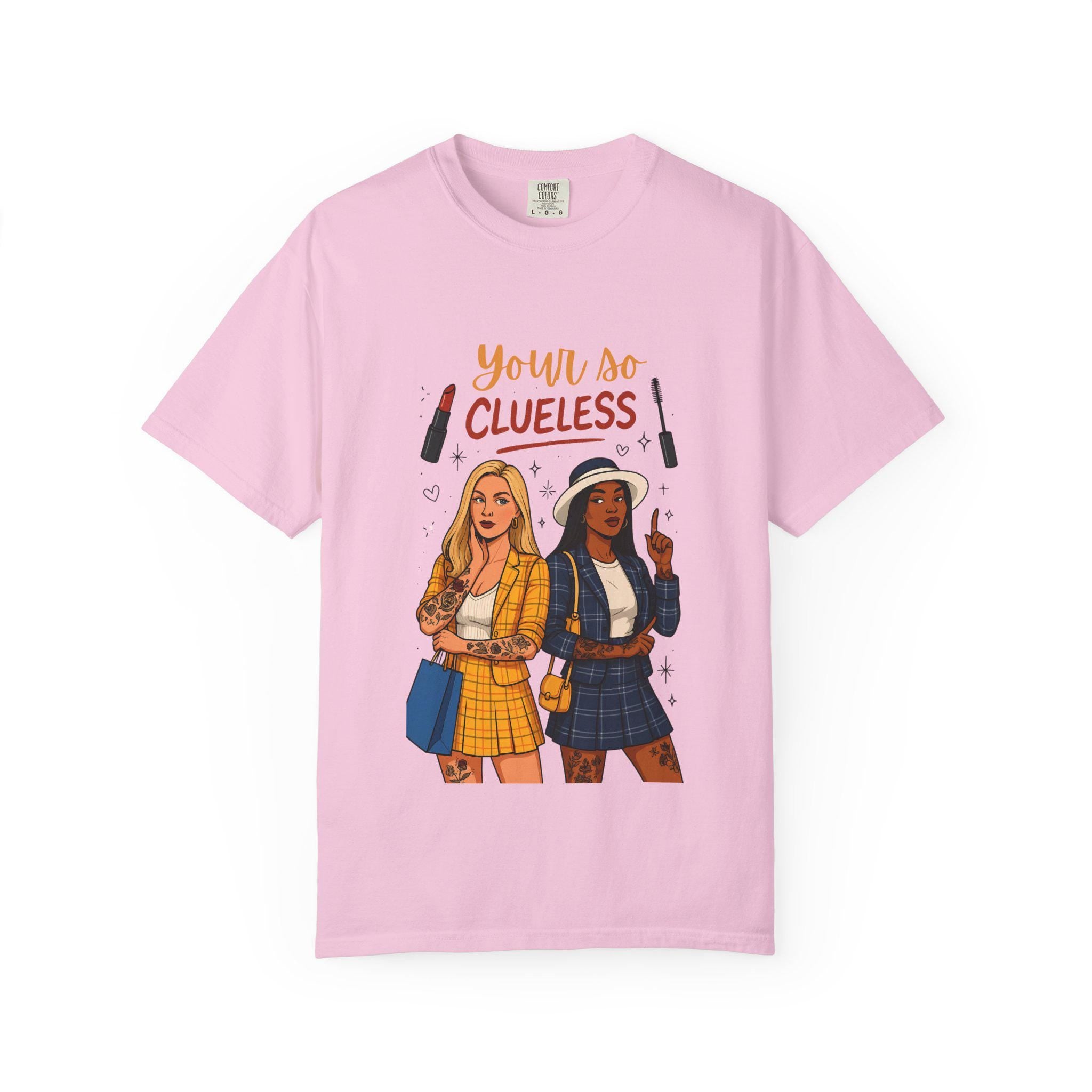 Clueless Graphic Tee | 90s Parody Fashion T-Shirt