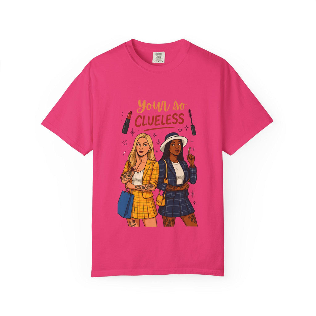 Clueless Graphic Tee | 90s Parody Fashion T-Shirt