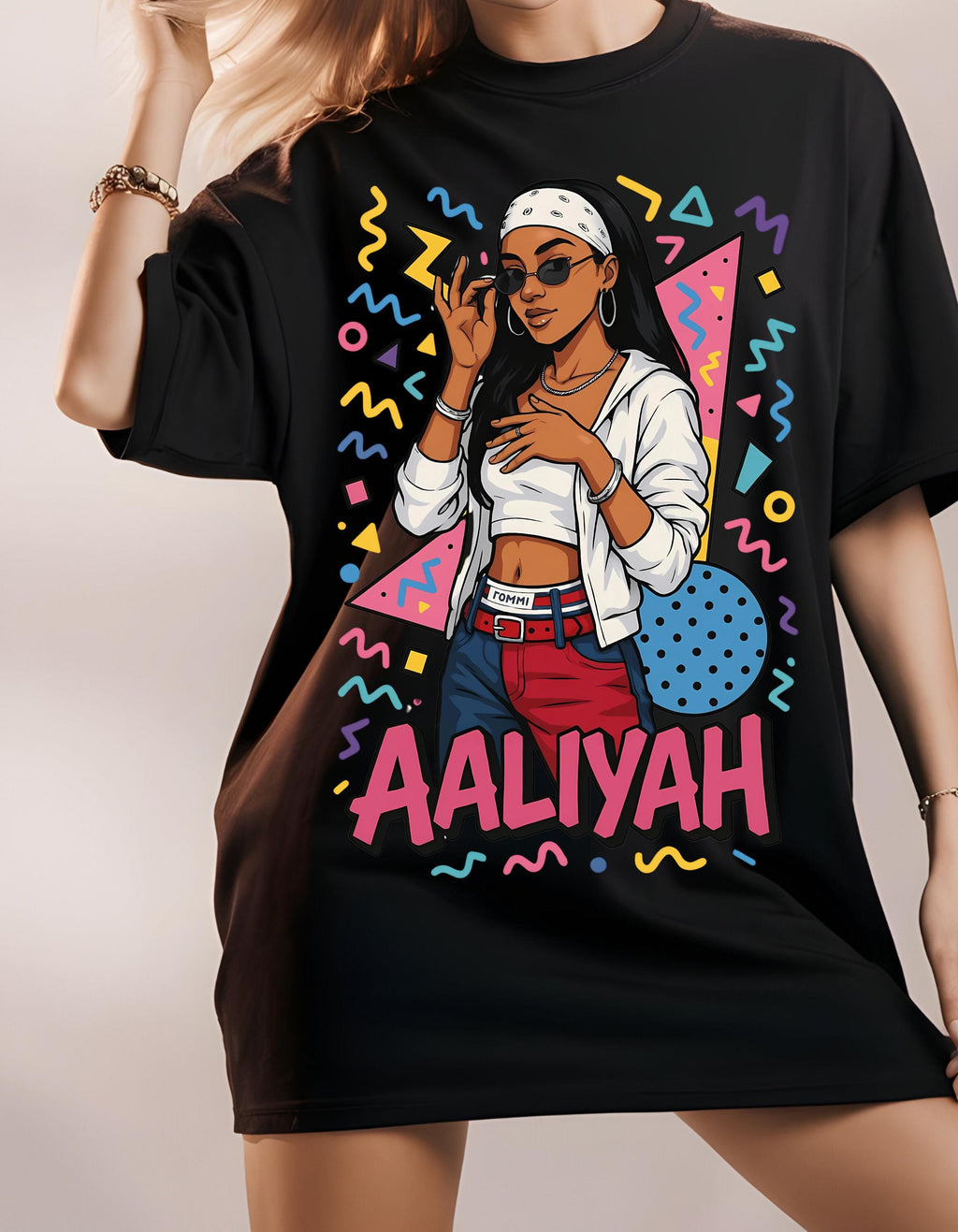 Vintage Aaliyah Graphic Tee: 90s R&B Icon Throwback Shirt, Retro Music Nostalgia Fashion