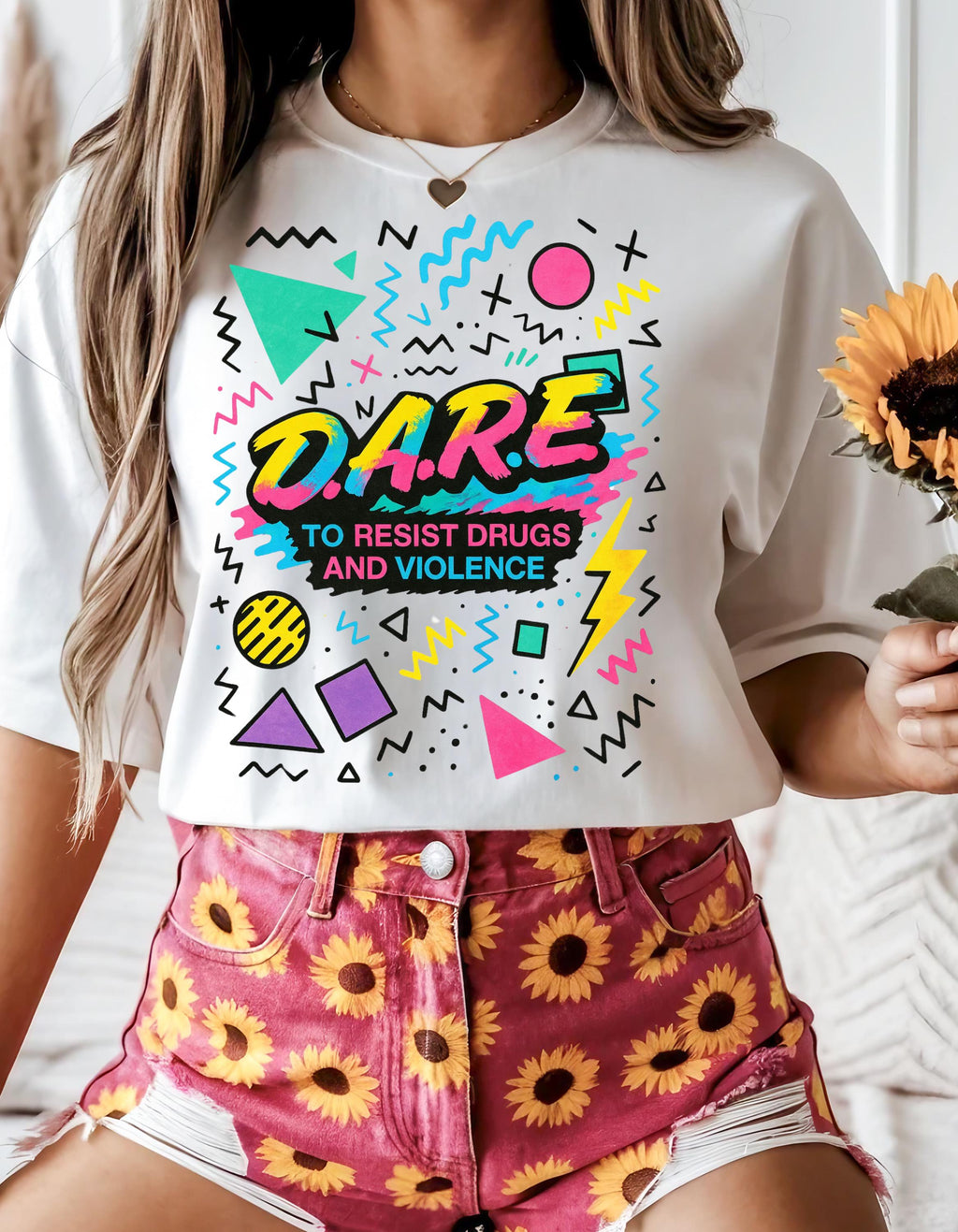 Vintage D.A.R.E. Graphic T-shirt: Retro Unisex Tee