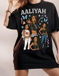 Parody Aaliyah Inspired Retro Graphic Tee | Unisex Streetwear for Music Lovers | Vintage Style Gift