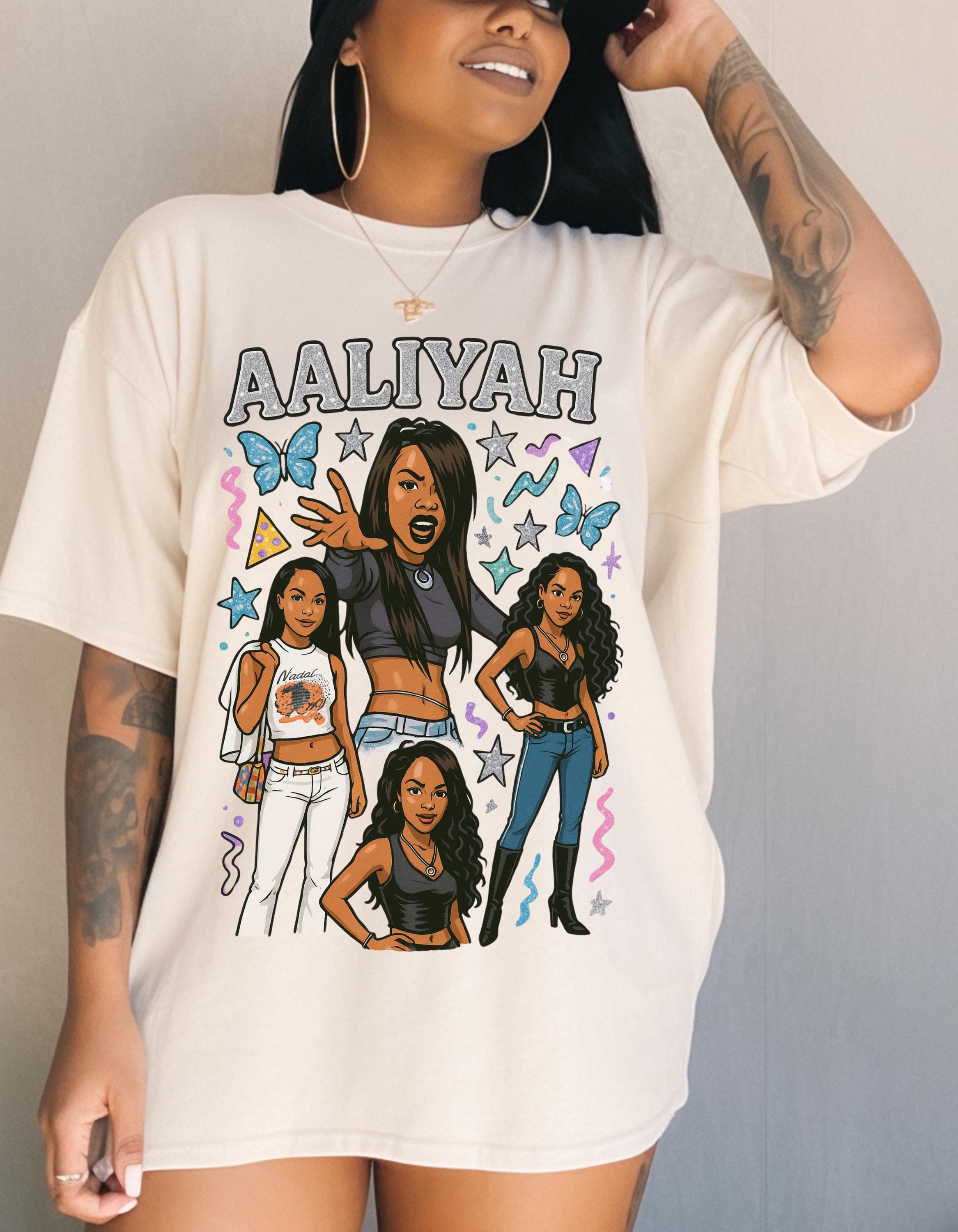 Parody Aaliyah Inspired Retro Graphic Tee | Unisex Streetwear for Music Lovers | Vintage Style Gift