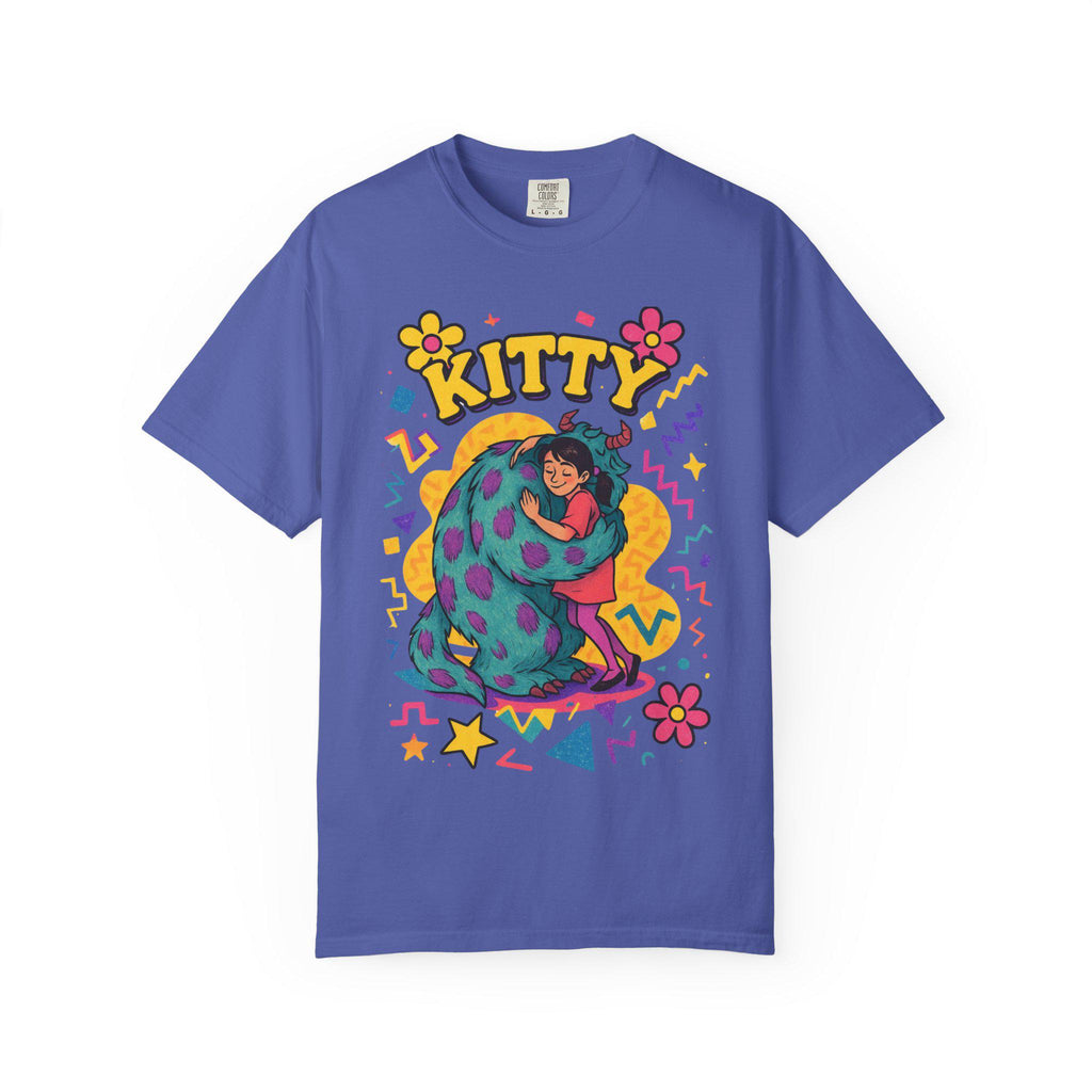 Parody Whimsical Kitty Graphic Tee: Fun Cat Lover Gift for Festivals, Birthdays & Cozy Days
