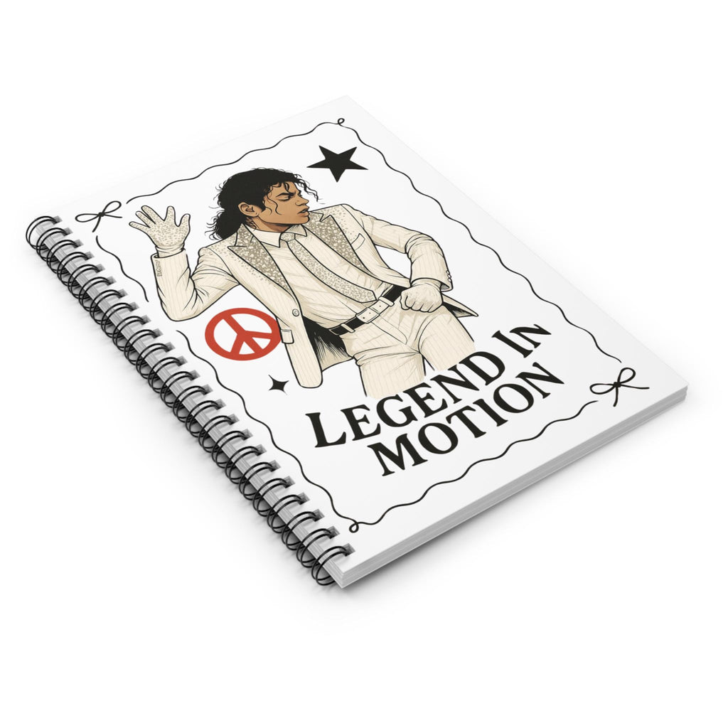 Music Lover's Journal: Parody Legend Spiral Notebook