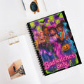 Parody Spooky Witch Spiral Notebook: Bad Witches Only - Halloween Journal & Magical Notepad Gift