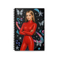 Parody Cosmic Charm Spiral Notebook: Inspirational Space-Themed Journal for Dreamers and Students