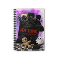 Parody Gothic Themed Spiral Notebook | Ideal for Students, Journals, Gift for Halloween, Sketching, Planning