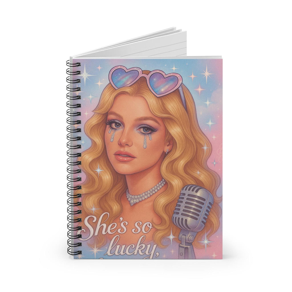Parody Vibrant Inspirational Spiral Notebook: Cute Stationery for Students, Journaling & Gifts