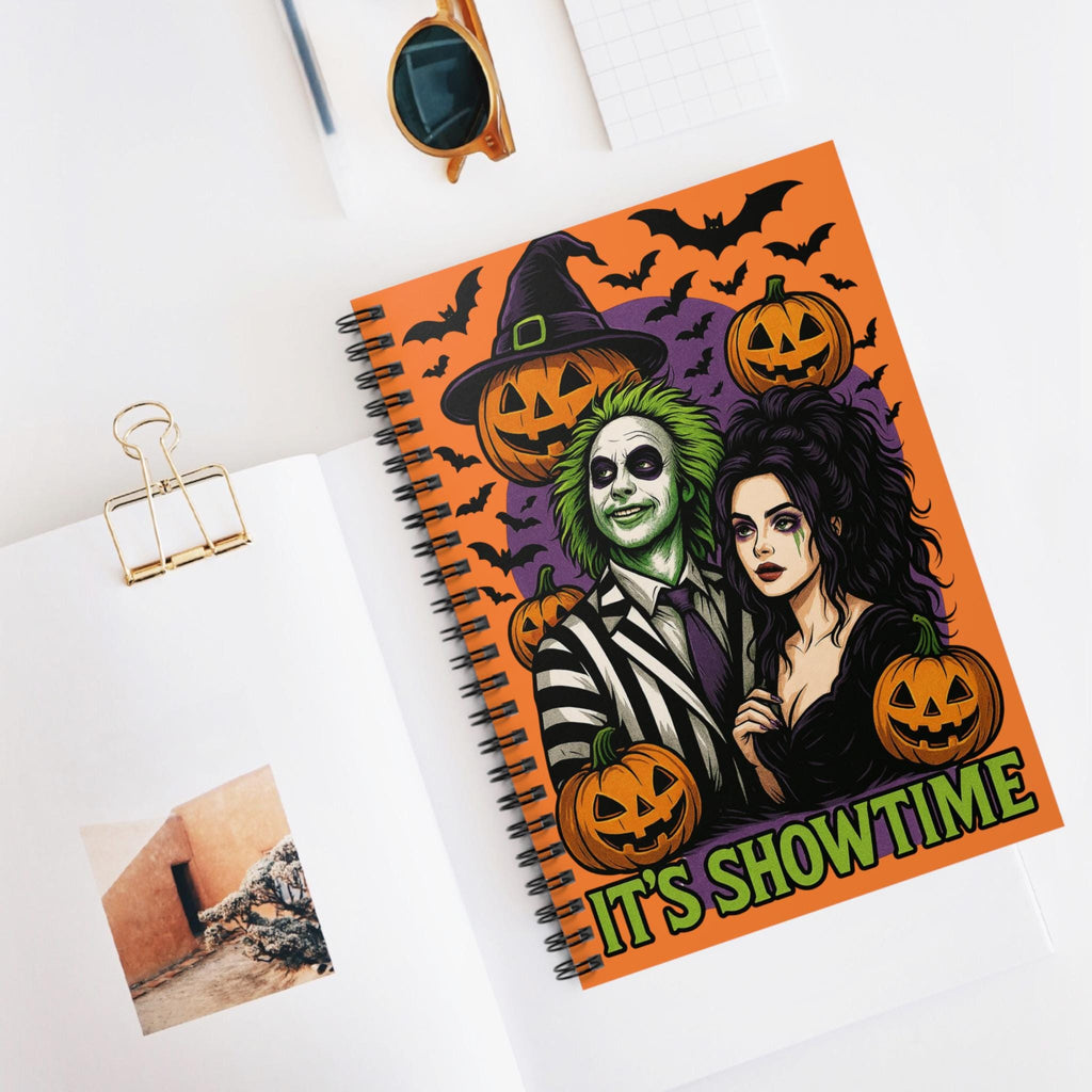 Parody Halloween Spiral Notebook – Spooky Season Stationery