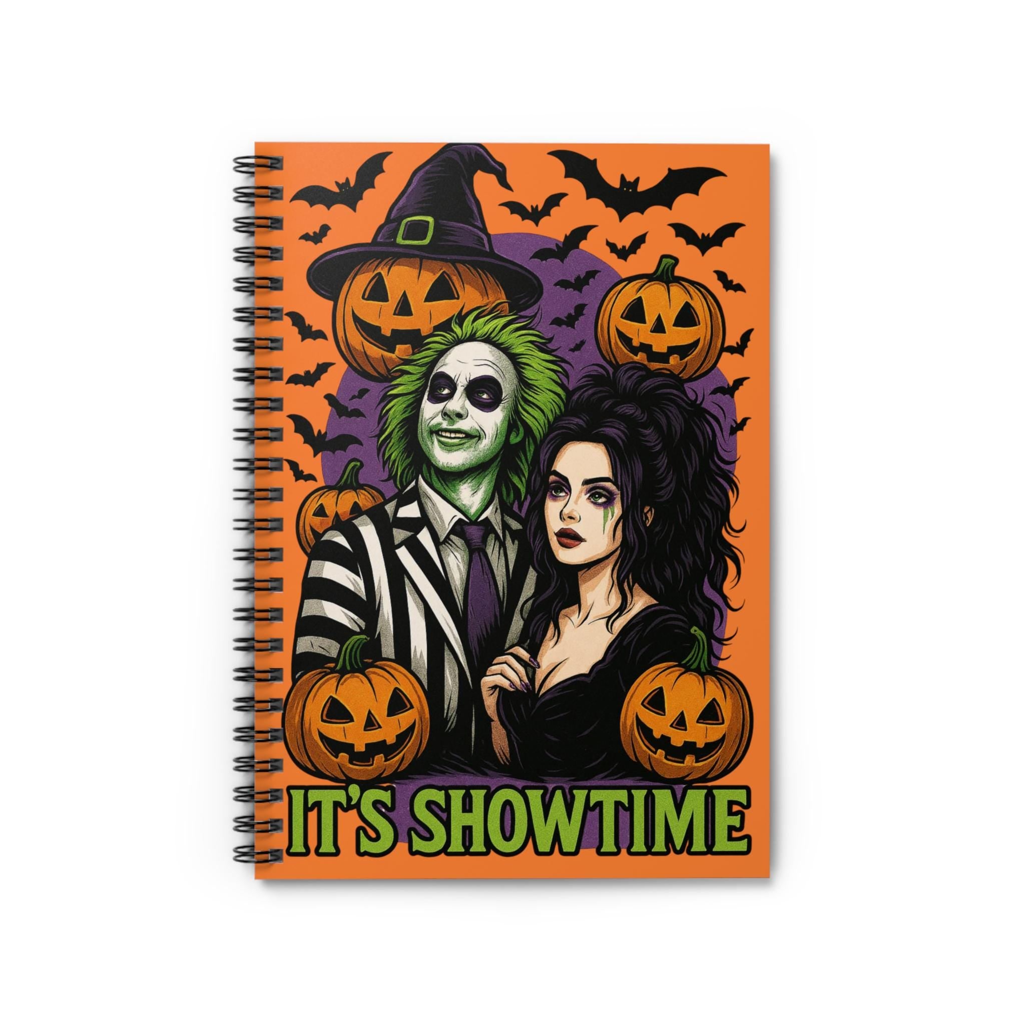 Parody Halloween Spiral Notebook – Spooky Season Stationery