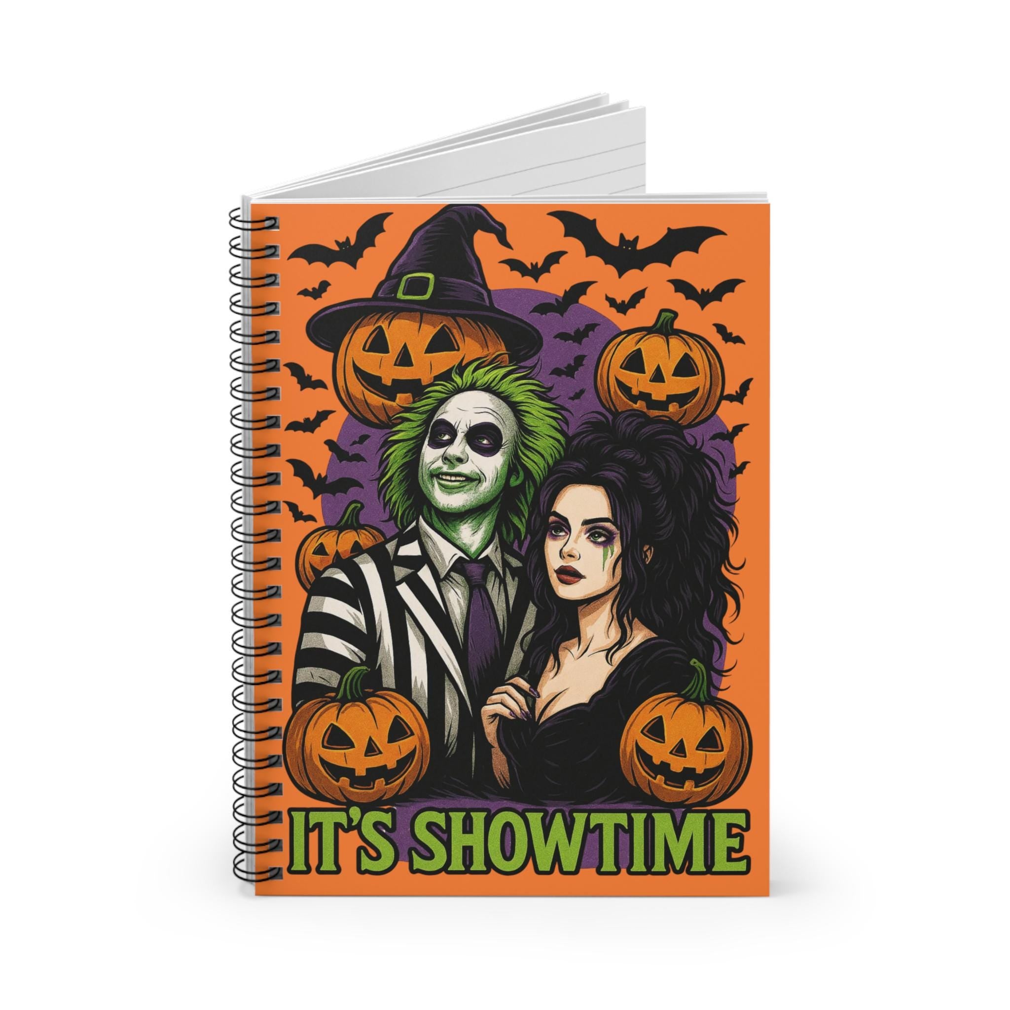 Parody Halloween Spiral Notebook – Spooky Season Stationery