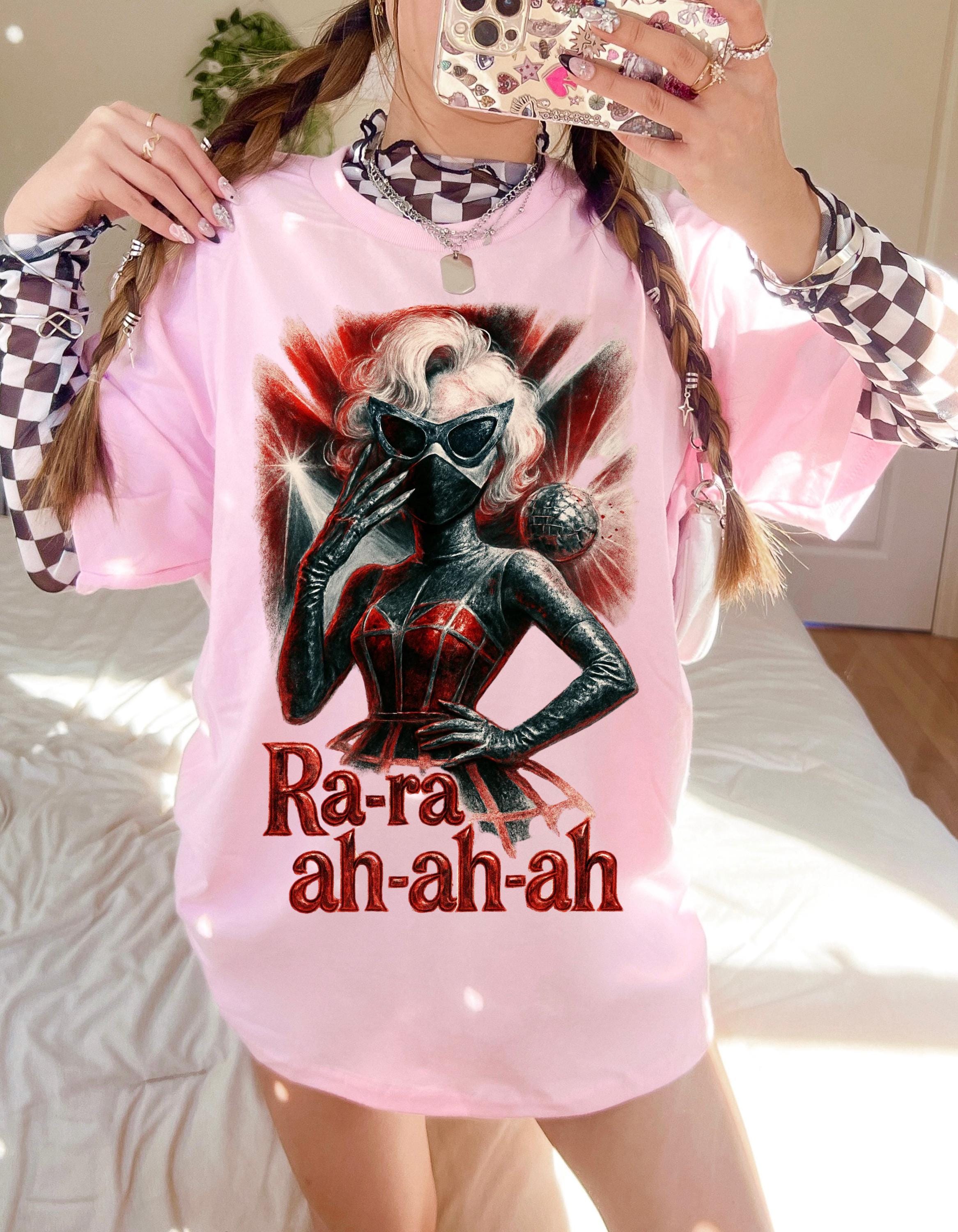 Parody Unisex Ra-Ra-Ah-Ah-Ah Heavy Cotton Tee | Trendy Graphic Music Lover Gift | Concert Merchandise