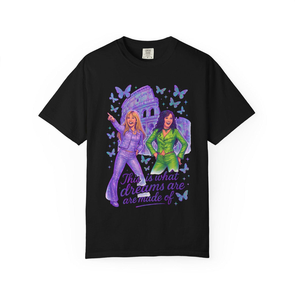 Dreamy Butterfly Graphic Tee: Unisex Retro Style Cotton T-Shirt