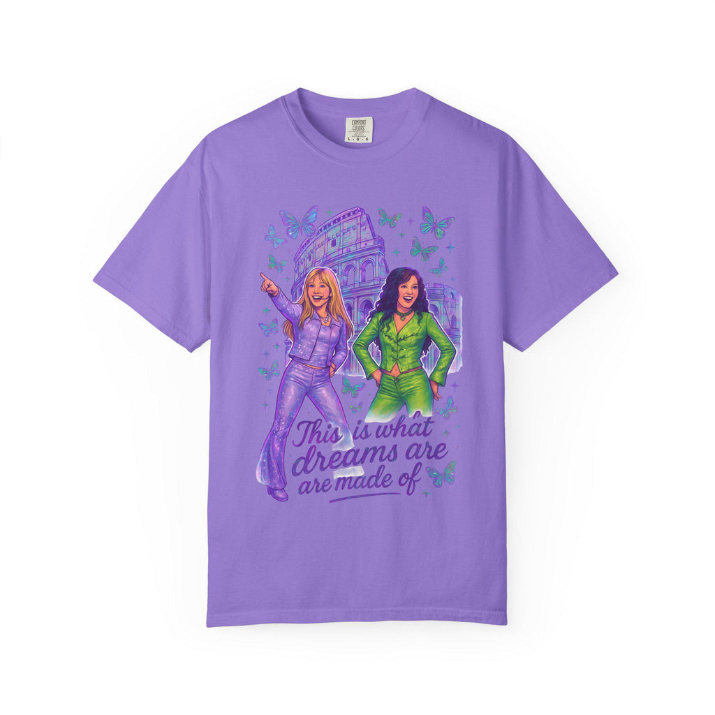 Dreamy Butterfly Graphic Tee: Unisex Retro Style Cotton T-Shirt