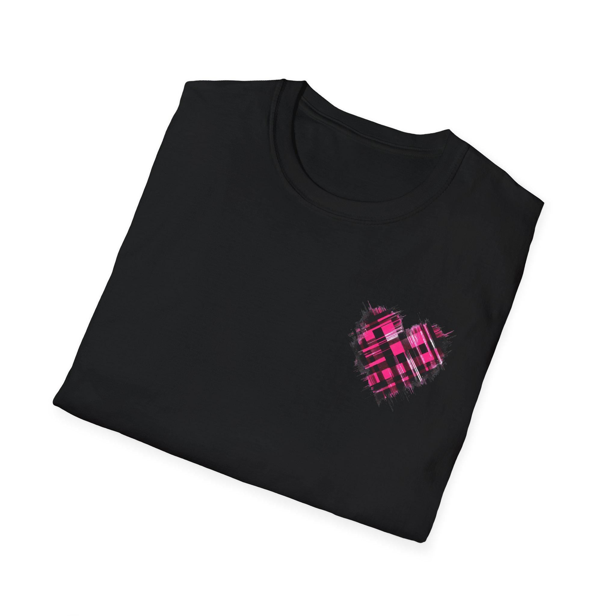 Parody Heart Princess Graphic Tee: Edgy Punk Style Unisex T-Shirt