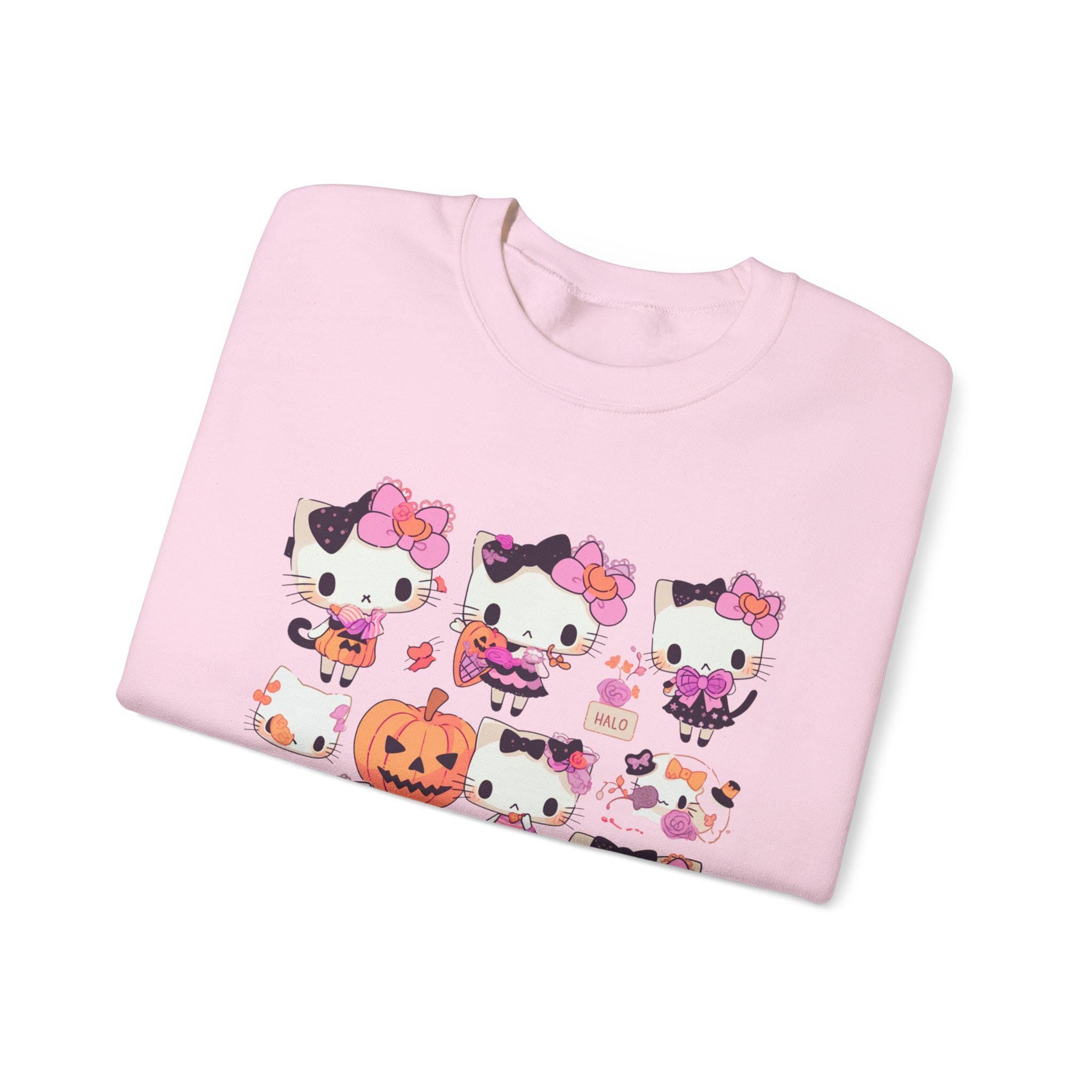 Parody Cat Halloween Sweatshirt: Unisex Spooky Season Comfort
