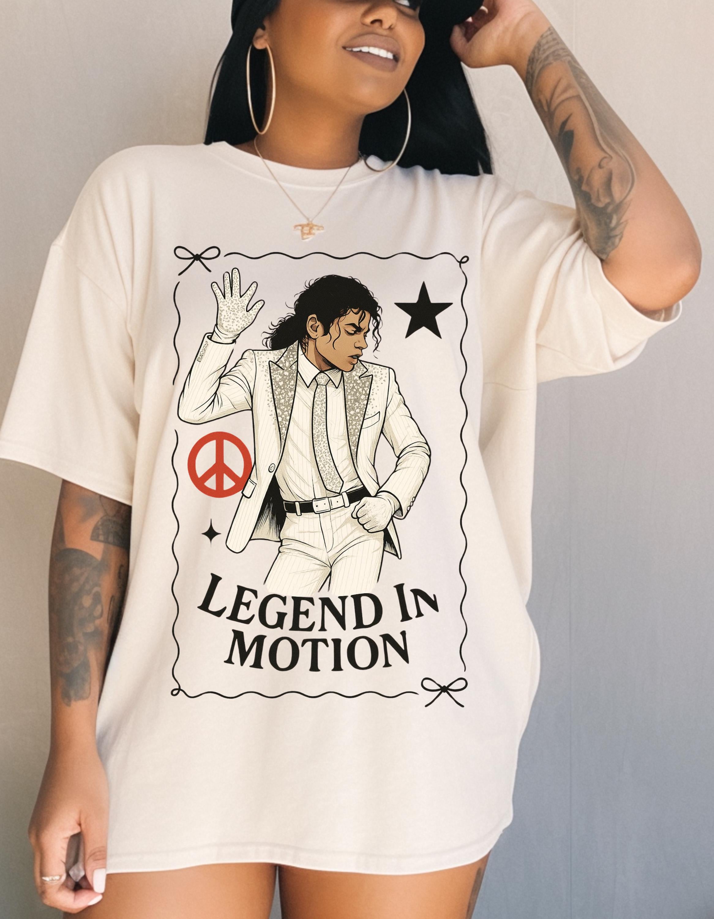 Parody Peace Sign Graphic Tee: Unisex Statement Shirt for Music Lovers