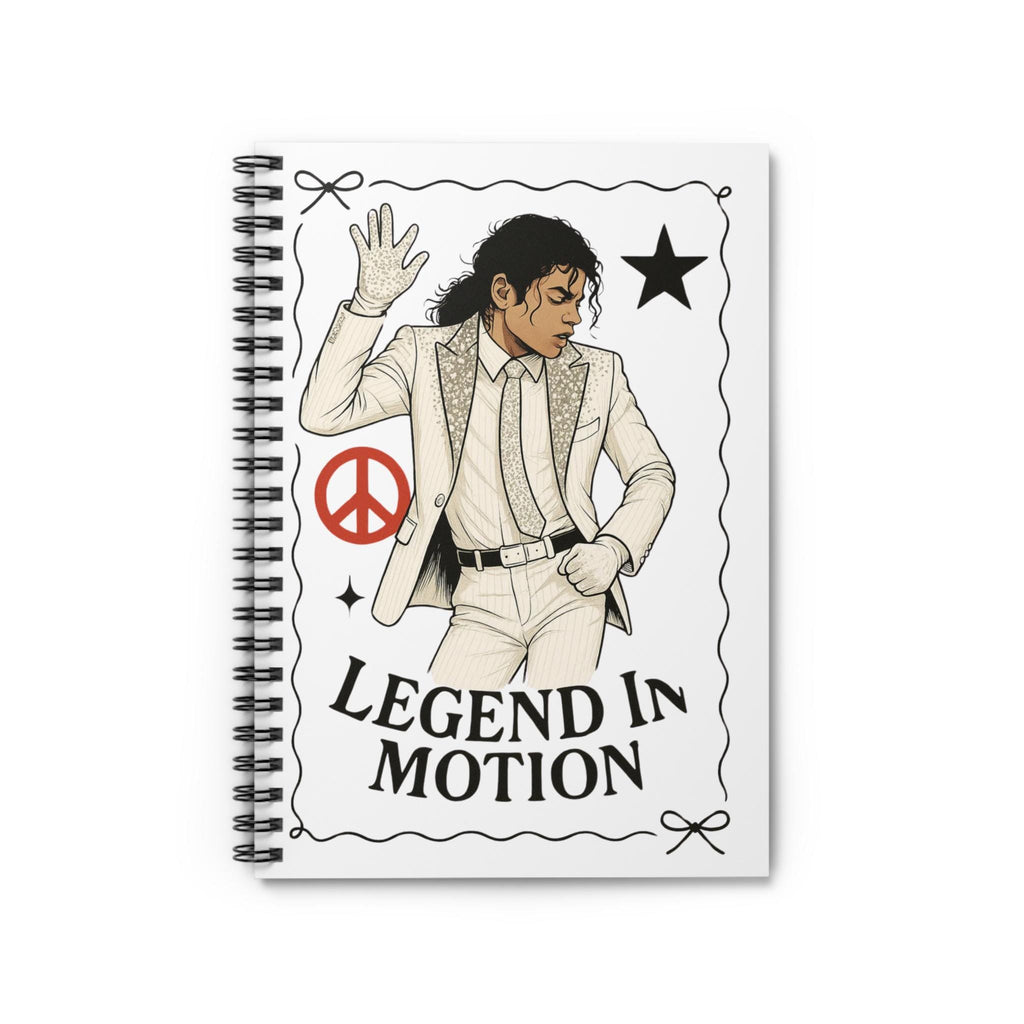 Music Lover's Journal: Parody Legend Spiral Notebook