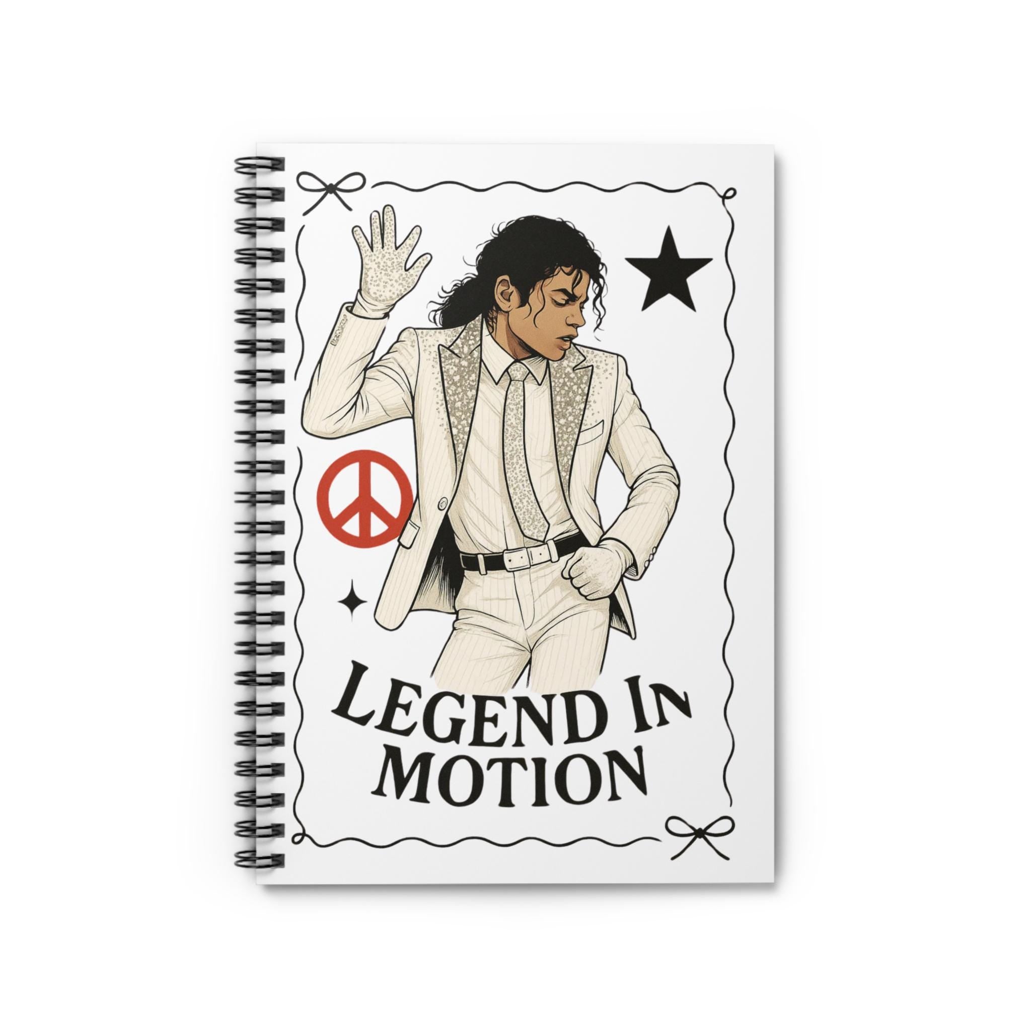 Music Lover's Journal: Parody Legend Spiral Notebook