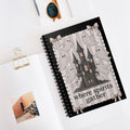 Vintage Halloween Parody Spiral Notebook: Where Spirits Gather