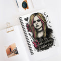 Rock Princess Spiral Notebook: Edgy Parody Design - Grunge Journal