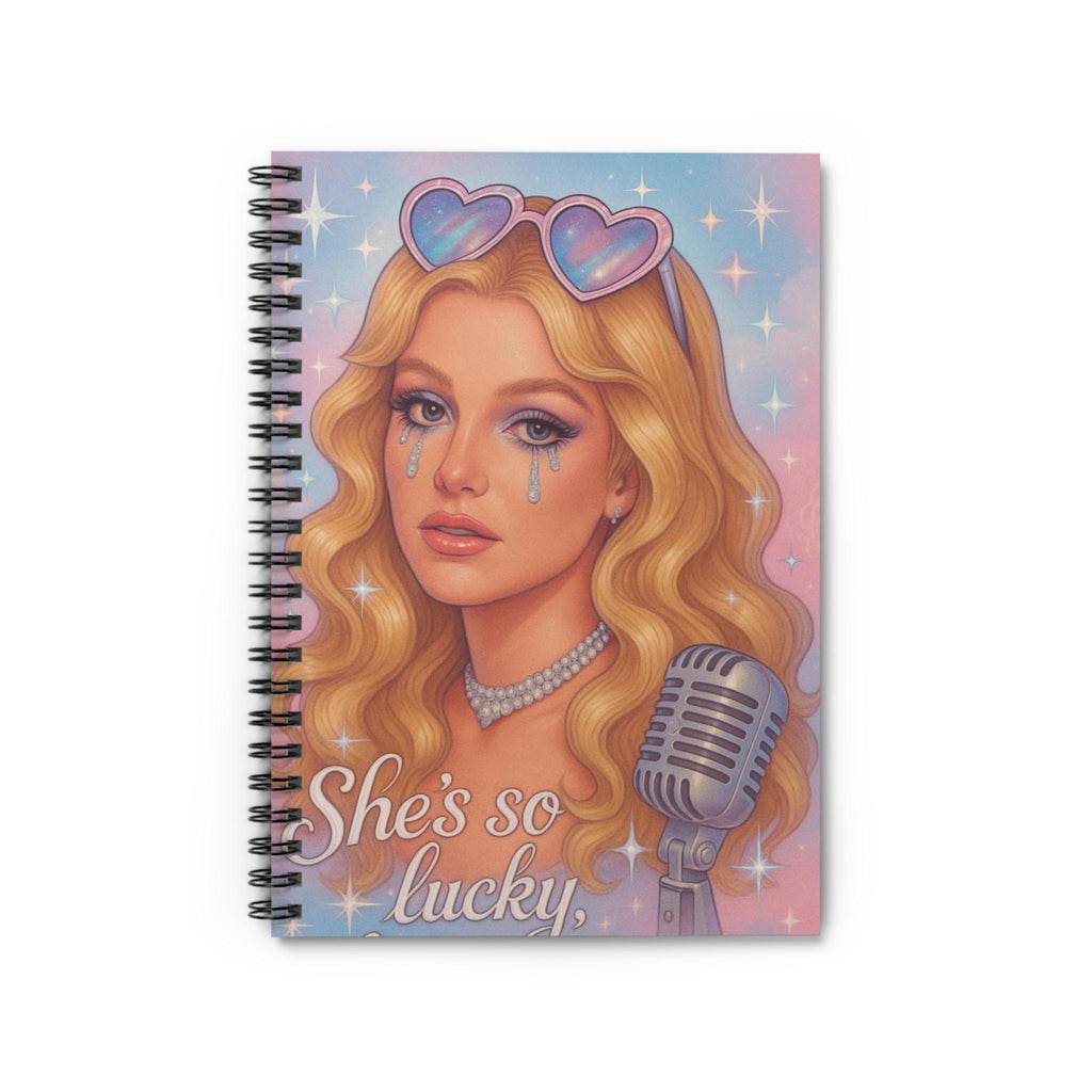 Parody Vibrant Inspirational Spiral Notebook: Cute Stationery for Students, Journaling & Gifts