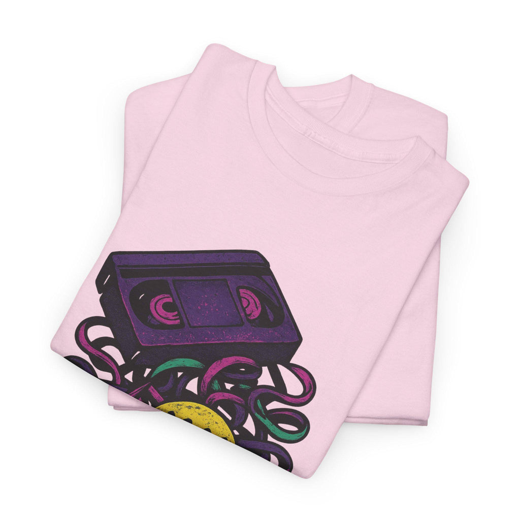 Retro Chaos Music Tee: Vibrant Graphic Unisex Cotton Shirt