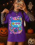 Nostalgic Retro Gamer Unisex Cotton Tee: Playful Graphic Shirt for Video Game Lovers