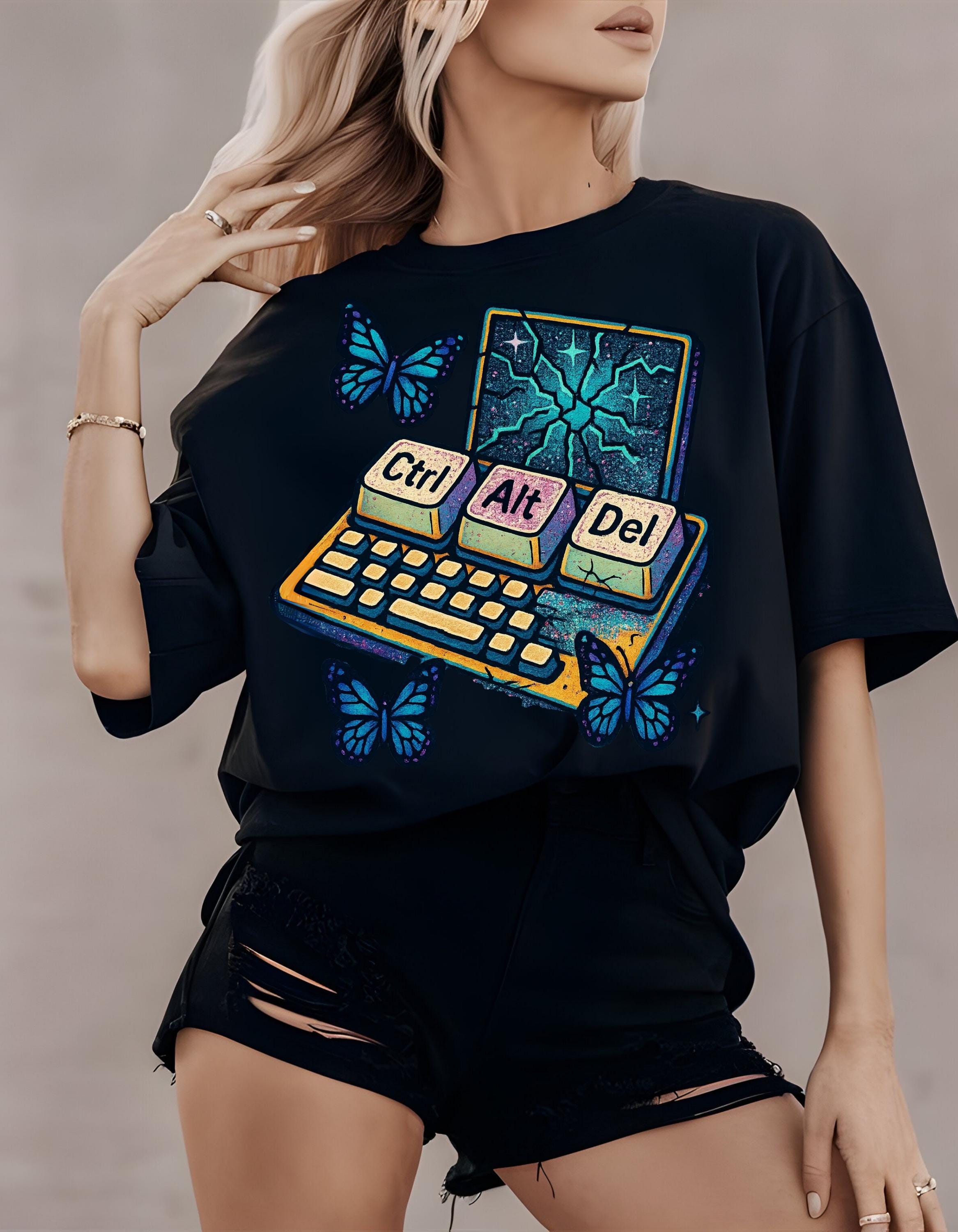 Retro Computer Parody T-Shirt: Vintage Tech Humor for Geeks, Nerds & IT Enthusiasts