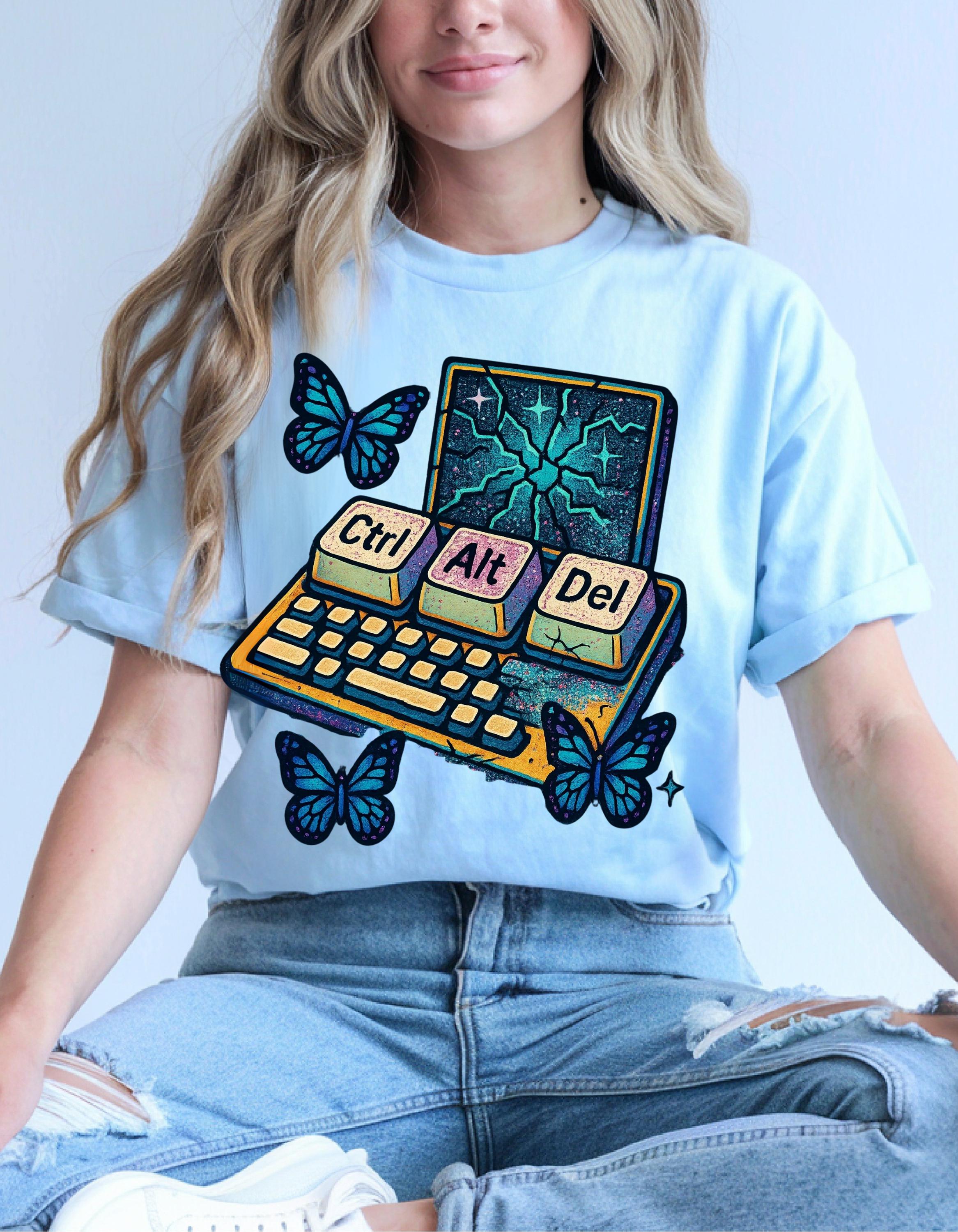 Retro Computer Parody T-Shirt: Vintage Tech Humor for Geeks, Nerds & IT Enthusiasts
