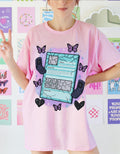 Butterfly Graphic Tee: Unisex Cotton Whimsical T-Shirt